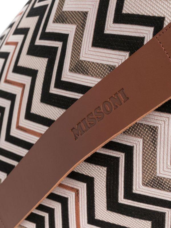 Browns Missoni Home Brown Belfast Zigzag Pouf | Browns Chairs & Stools