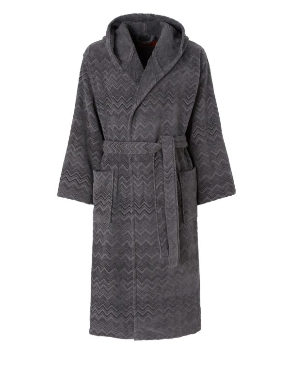 browns Missoni Home Chalk dressing gown | Browns Towels