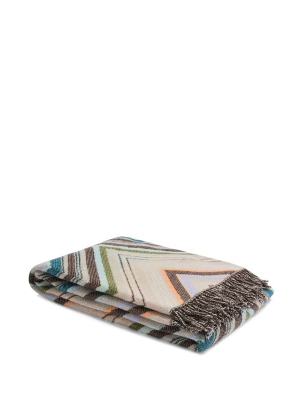 Browns Missoni Home Chevron-pattern Throw (130cm X 190cm) | Browns Blankets & Throws