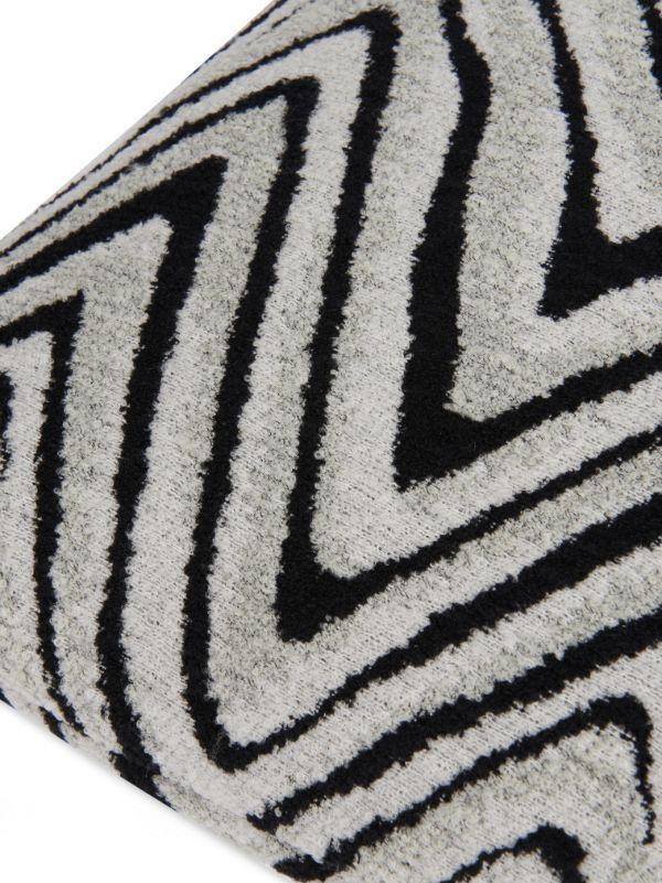 Browns Missoni Home Grey And Black Savana Cushion 60x60cm | Browns Cushions