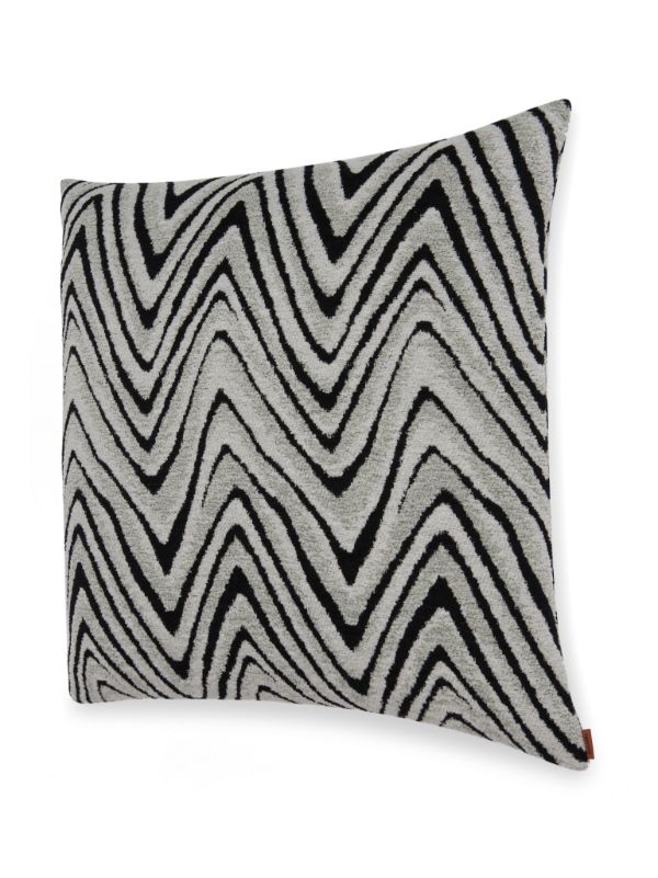 Browns Missoni Home Grey And Black Savana Cushion 60x60cm | Browns Cushions