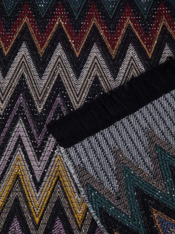 Browns Missoni Home Grey Black And Beige Chen Throw 140x200cm | Browns Blankets & Throws