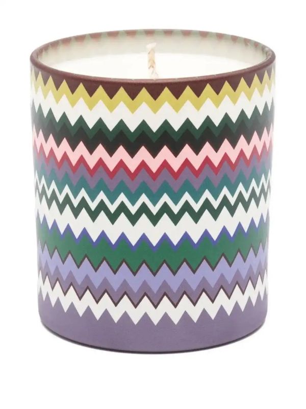 Browns Missoni Home Marrakech Zigzag-printed Candle (220g) | Browns Candles