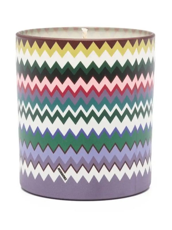 browns Missoni Home Marrakech zigzag-printed candle (220g) | Browns Candles
