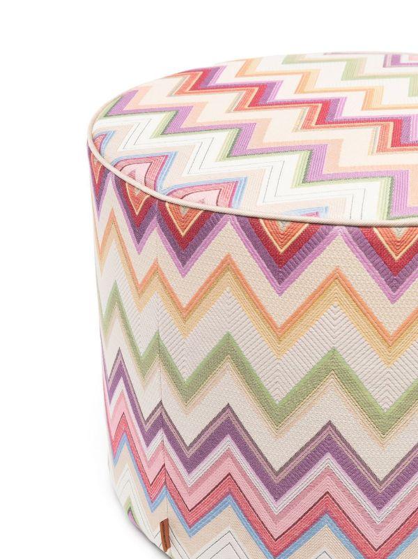 Browns Missoni Home Multicolour Agadir Cylindrical Stool | Browns Chairs & Stools