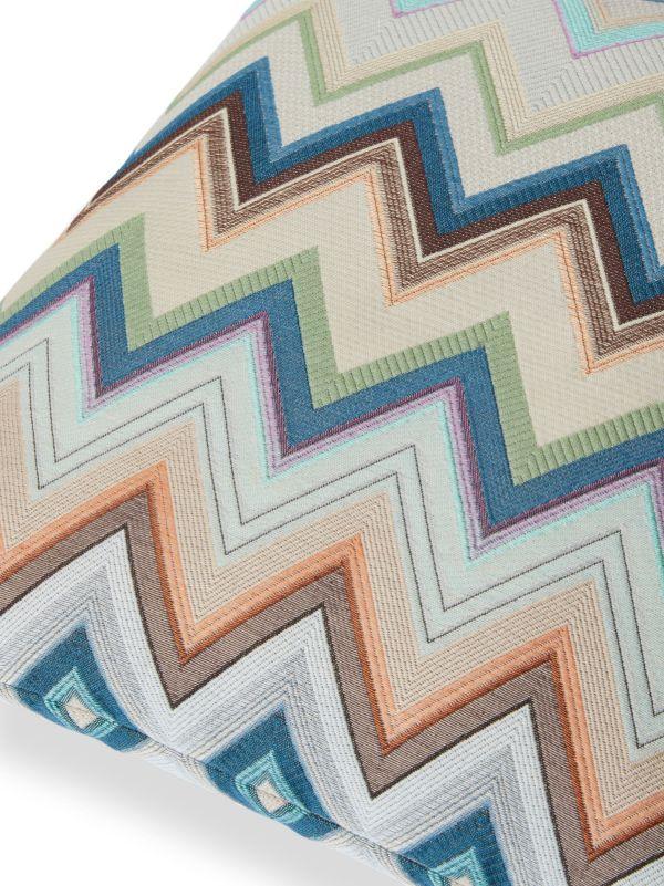 Browns Missoni Home Multicolour Agadir Zigzag Cushion | Browns Cushions