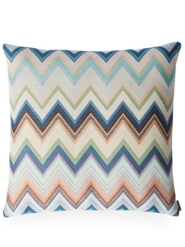 browns Missoni Home Multicolour Agadir Zigzag Cushion | Browns Cushions