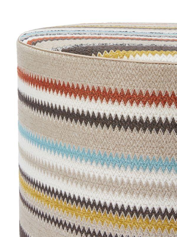 Browns Missoni Home Multicolour Blurred Zigzag Pouf | Browns Chairs & Stools