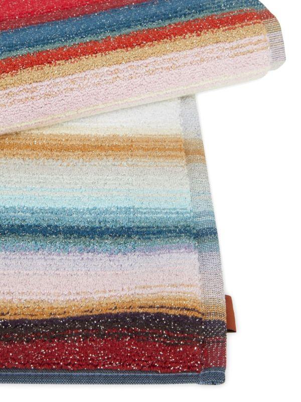 browns Missoni Home Multicolour Clancy striped bath mat | Browns Rugs