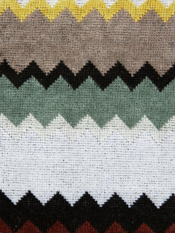 Browns Missoni Home Multicolour Curt Zigzag Five-Piece Towel Set | Browns Towels