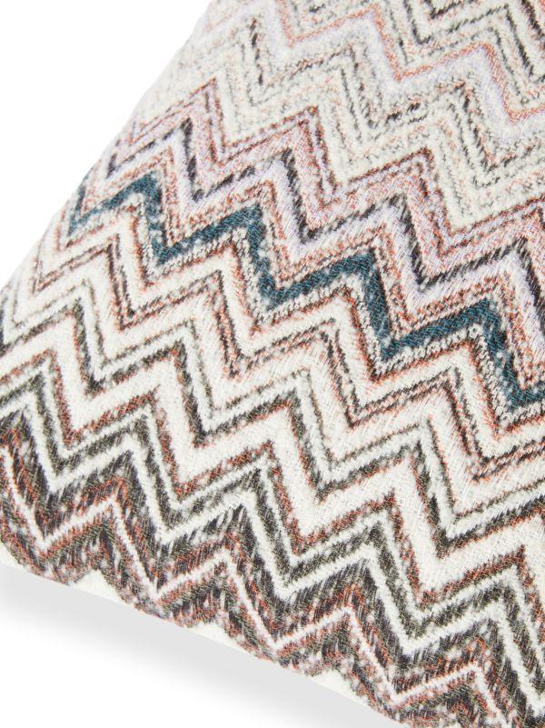 Browns Missoni Home Multicolour Forest Zigzag Cushion | Browns Cushions