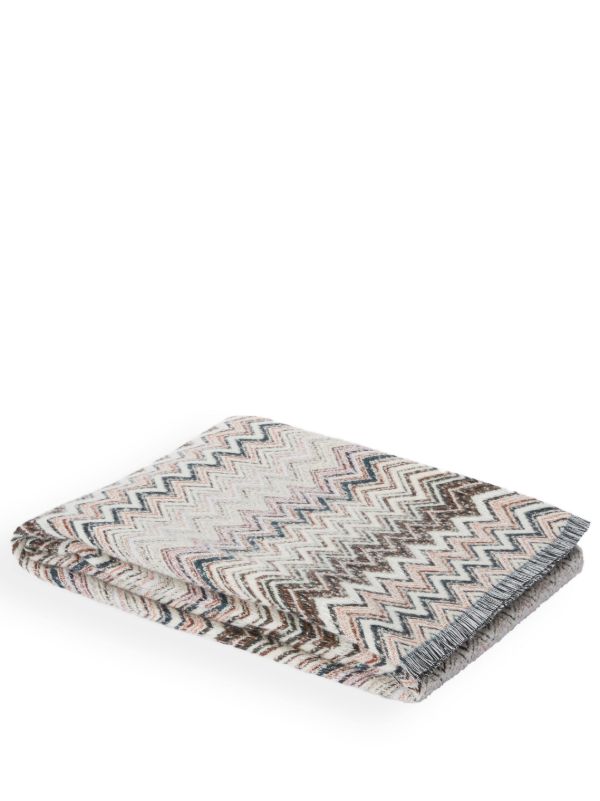 browns Missoni Home Multicolour Forest Zigzag Throw | Browns Blankets & Throws