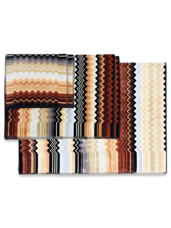 browns Missoni Home Multicolour Giacomo Bath Towel 5-Piece Set | Browns Towels