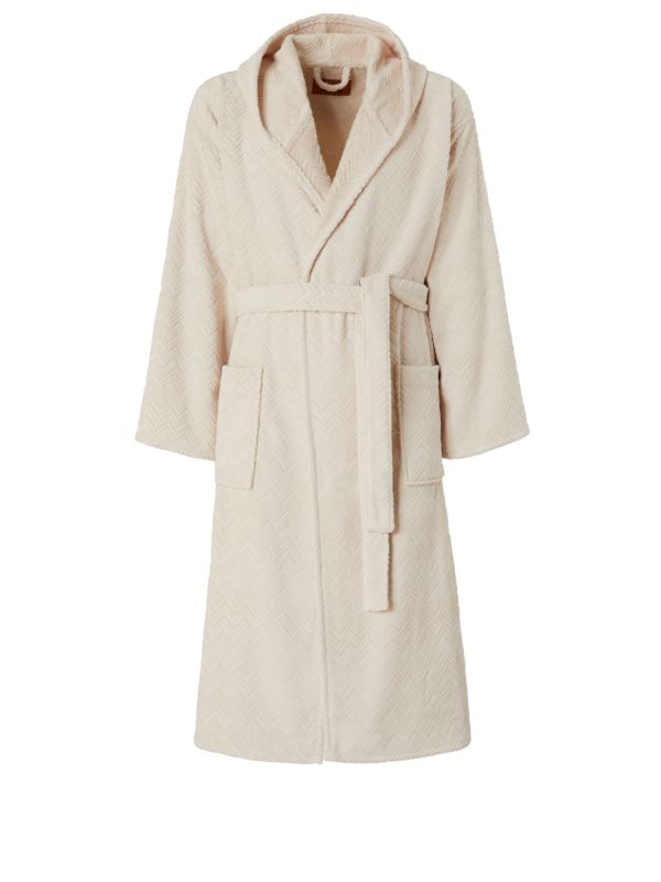 browns Missoni Home Neutral Zigzag Cotton Bathrobe | Browns Towels