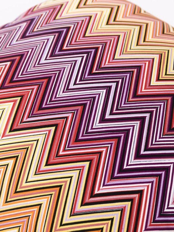 Browns Missoni Home Purple Zigzag Cushion | Browns Cushions
