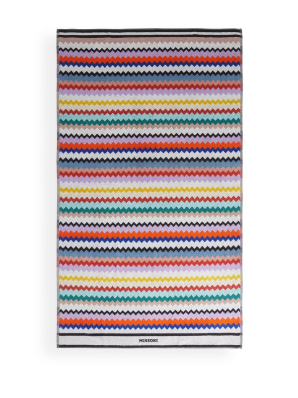 Browns Missoni Home White Riverbero Cotton Beach Towel | Browns Beach Cover-Ups