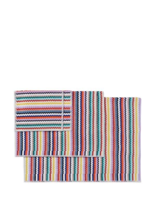 Browns Missoni Home White Riverbero Cotton Towel (Set Of Five) | Browns Towels