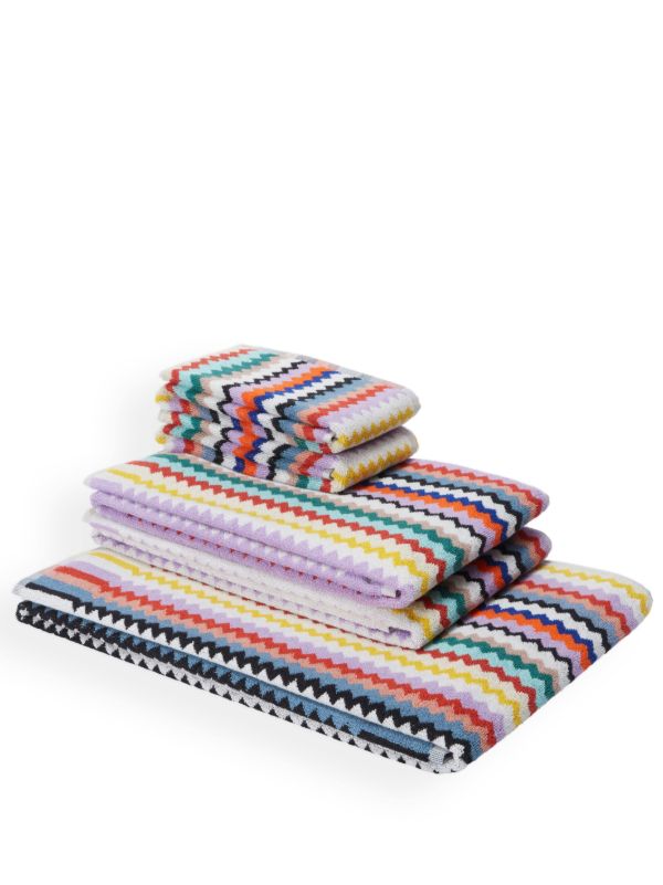 browns Missoni Home White Riverbero Cotton Towel (Set of Five) | Browns Towels