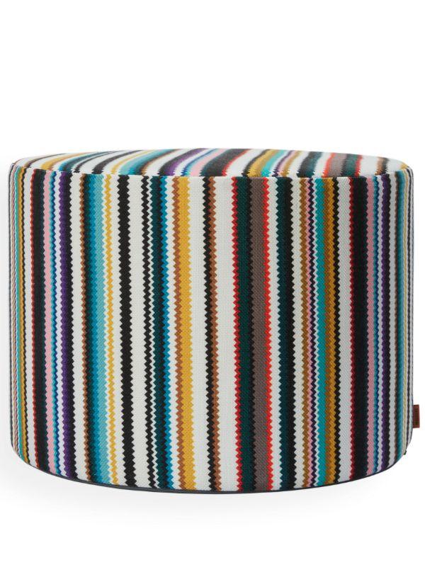 browns Missoni Home White Shanghai Outdoor Pouf | Browns Chairs & Stools
