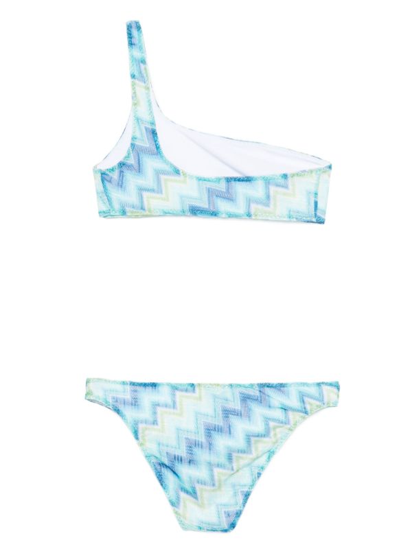 Browns Missoni One-shoulder Bikini Set | Browns Bikinis