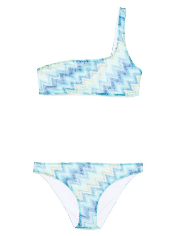 browns Missoni one-shoulder bikini set | Browns Bikinis