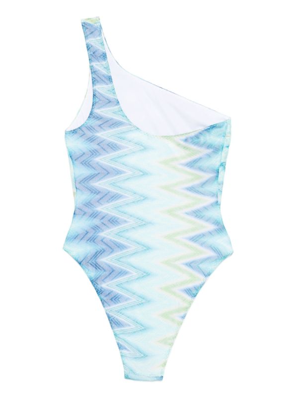 Browns Missoni One-shoulder Swimsuit | Browns One-Pieces