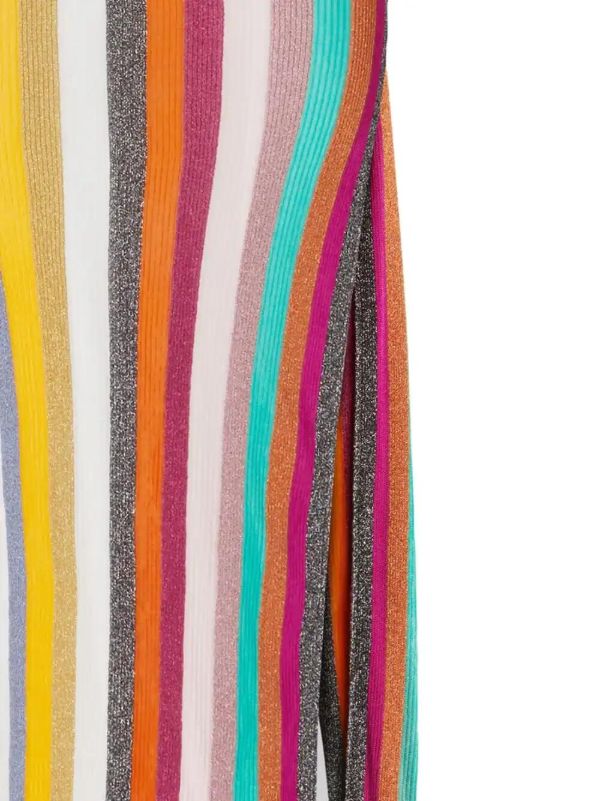 Browns Missoni Pink Striped Knitted Dress | Browns Beach Dresses