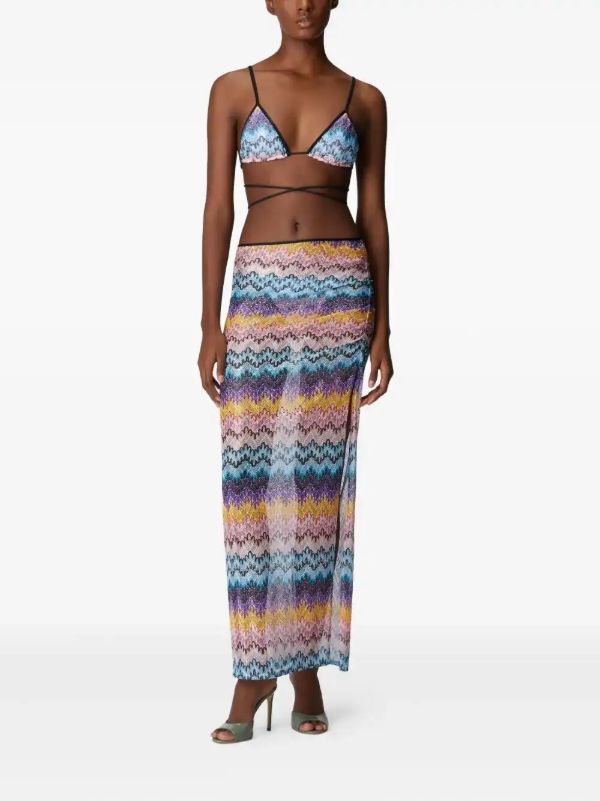 Browns Missoni Sheer Maxi Skirt | Browns Straight Skirts
