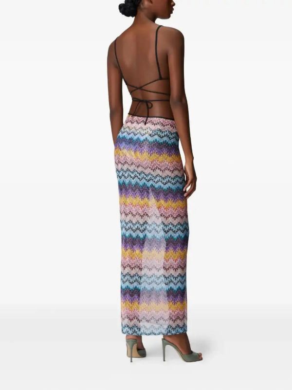 Browns Missoni Sheer Maxi Skirt | Browns Straight Skirts