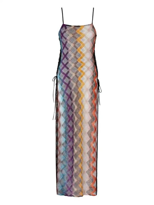 browns Missoni zig zag-pattern midi dress | Browns Day Dresses