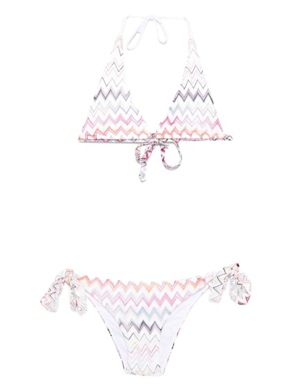 browns Missoni zigzag-motif bikini set | Browns Bikinis