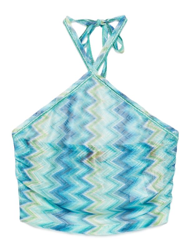 browns Missoni zigzag-motif top | Browns Beach Cover-Ups