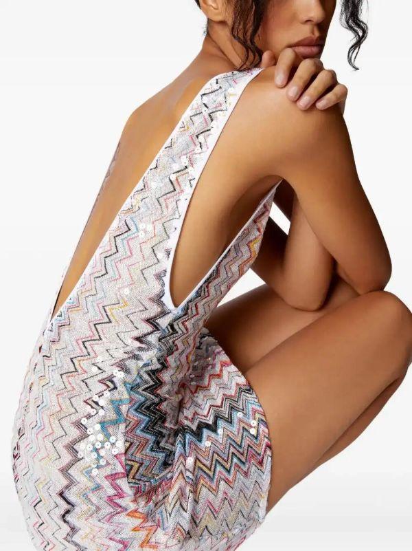 Browns Missoni Zigzag-pattern Mini Dress | Browns Beach Dresses
