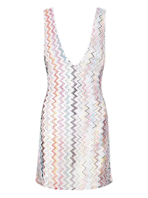 browns Missoni zigzag-pattern mini dress | Browns Beach Dresses