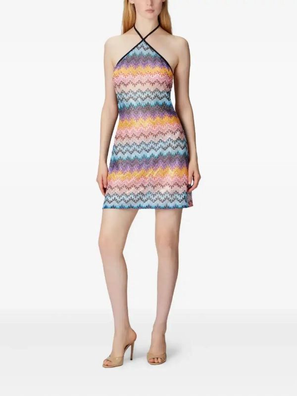 Browns Missoni Zigzag-pattern Mini Dress | Browns Day Dresses