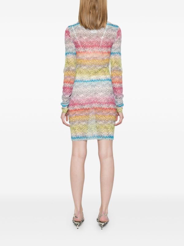 Browns Missoni Zigzag-print Mini Dress | Browns Sweater Dresses