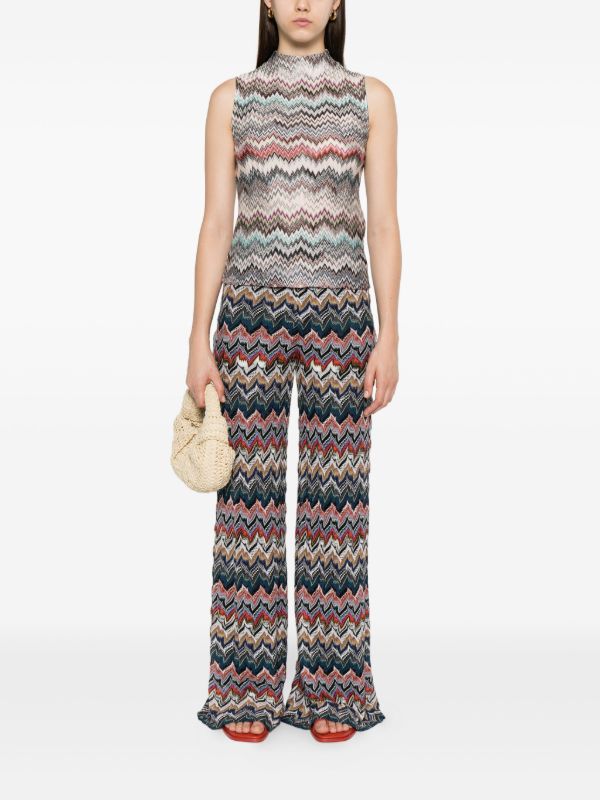 Browns Missoni Zigzag Trousers | Browns Straight-Leg Pants