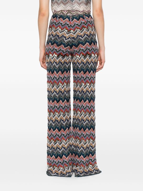 Browns Missoni Zigzag Trousers | Browns Straight-Leg Pants