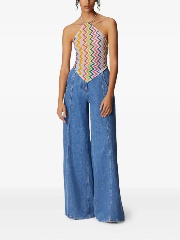 Browns Missoni Zigzag-woven Top | Browns Vests & Tank Tops