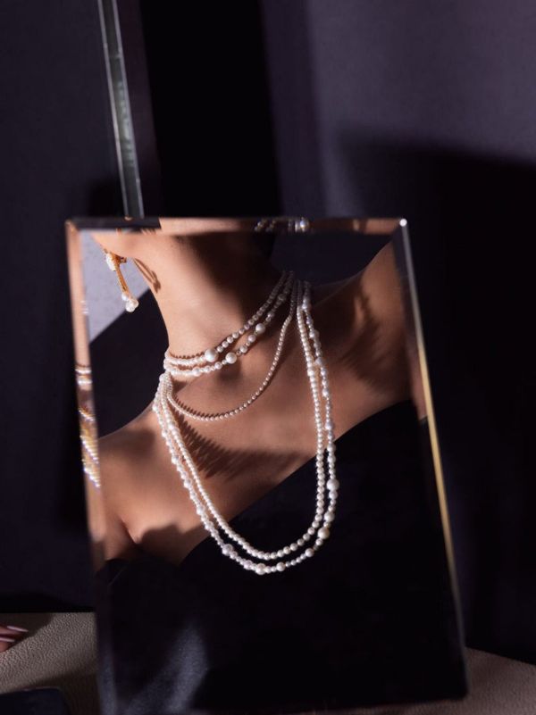 Browns Mizuki 14K Yellow Gold Freshwater Pearl Necklace | Browns Necklaces