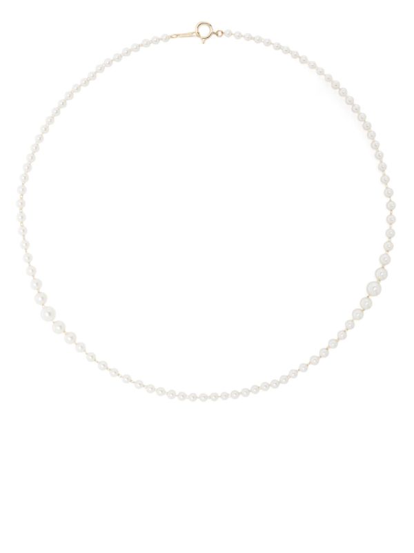 browns Mizuki 14K yellow gold Sea of Beauty pearl necklace | Browns Fine Necklaces