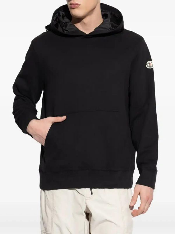 Browns Moncler Adjustable Cotton Hoodie | Browns Hoodies