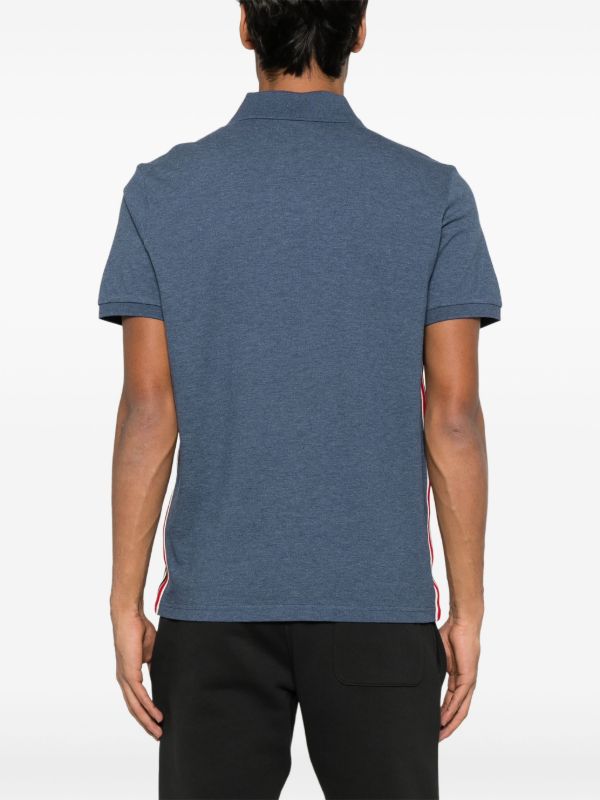 Browns Moncler Appliqué Polo Shirt | Browns Polo Shirts