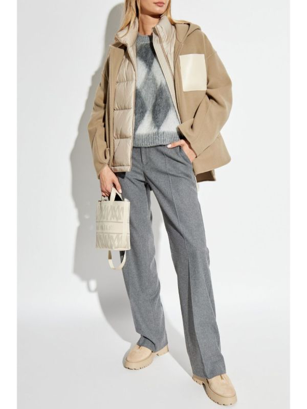 Browns Moncler Argyle Jumper | Browns Knitted Sweaters