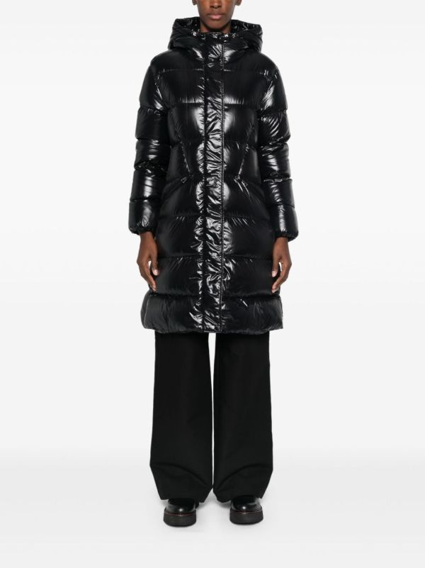 Browns Moncler Black Bellevue Coat | Browns Puffer Coats