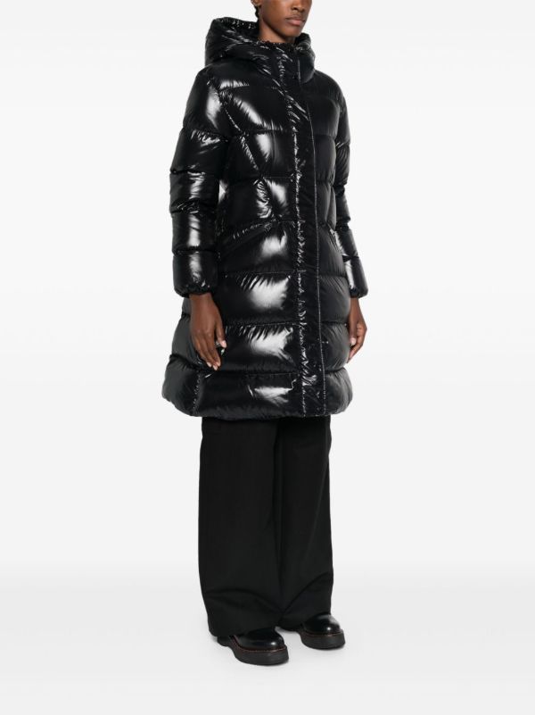 Browns Moncler Black Bellevue Coat | Browns Puffer Coats