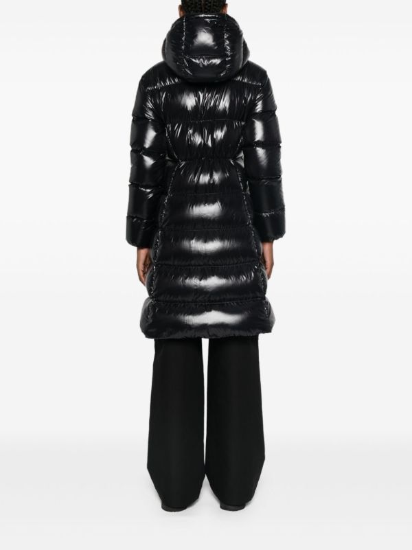 Browns Moncler Black Bellevue Coat | Browns Puffer Coats