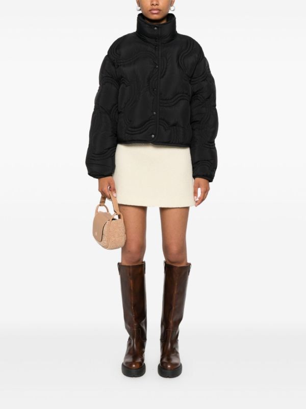 Browns Moncler Black Beryl Puffer Jacket | Browns Down Jackets