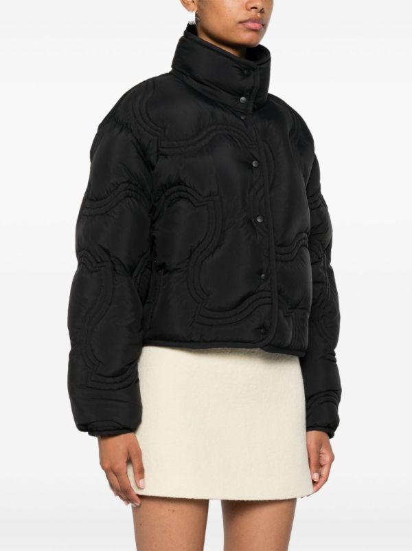 Browns Moncler Black Beryl Puffer Jacket | Browns Down Jackets