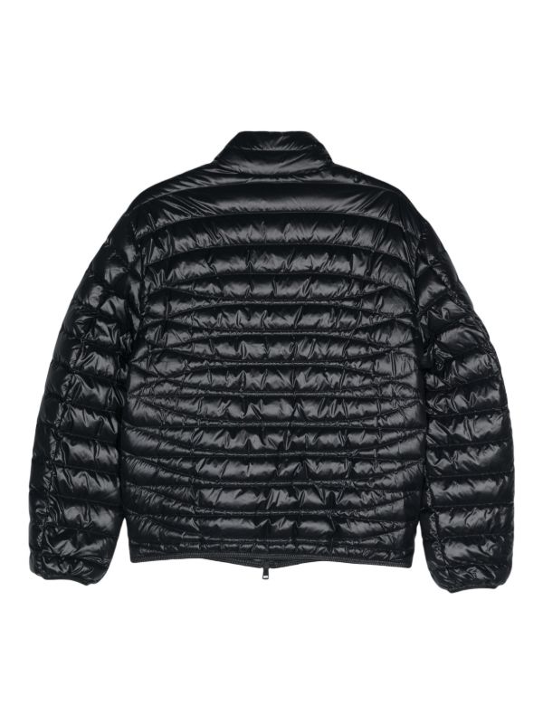 Browns Moncler Black Leveche Quilted Jacket | Browns Down Jackets